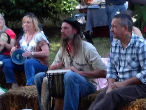 Ecospiritual shaman drumming